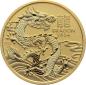Preview: Australien 100 Dollar 2024 – Jahr des Drachen – 1 Unze Feingold