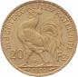 Preview: Frankreich 20 Francs 1906 – Marianne & Hahn