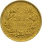 Preview: 20 Franken 1873 2 Punkt - Probe