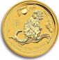 Preview: Australien 15 Dollars 2016 Jahr des Affen - 1/10 Unze Feingold