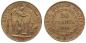 Preview: Frankreich 20 Francs 1895 A - Genius & kleiner Hahn