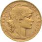 Preview: Frankreich 20 Francs 1909 - Hahn