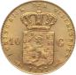 Preview: Niederlande 10 Gulden 1897 - Königin Wilhelmina "Langhaar"