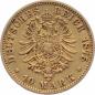 Preview: Preussen 10 Mark 1875 A - Wilhelm I.