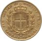 Preview: Sardinien 20 Lire 1847 - Car. Albertus
