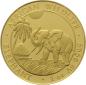 Preview: Somalia 1000 Shillings 2017 Elefant - 1 Unze Feingold