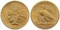 Preview: USA 10 $ 1909 D - Indianer