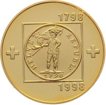 100 Franken 1998 B - 200 Jahre Helvetische Republik
