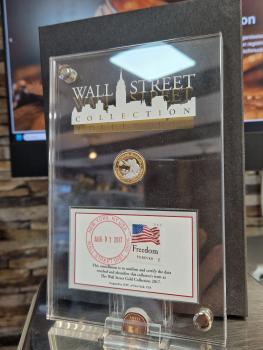 Somalia 100 Shillings 2016 Elefant - 1/10 Unze Feingold - Wallstreet Edition Platiniert