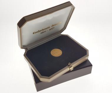 250 Franken 1991 B im Originaletui  ►2. Auflage
