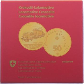 50 Franken 2019 Krokodil Lokomotive