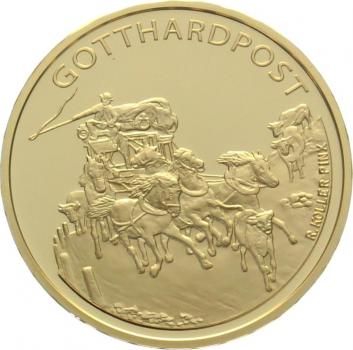 Preview: 50 Franken 2013 Gotthardpost