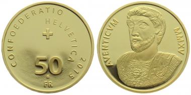 Preview: 50 Franken 2015 200 Jahre Aventicum