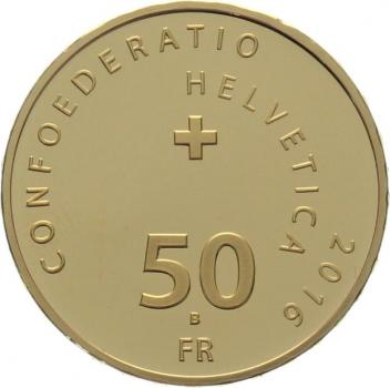 Preview: 50 Franken 2016 Gottardo 2016