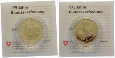 Preview: 50 Franken 2023 175 Jahre Bundesverfassung
