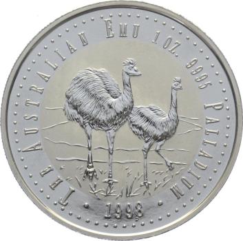 Australien 40 Dollars Emu - 1 Unze Palladium