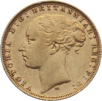 Australien 1 Sovereign 1878 M – Königin Victoria