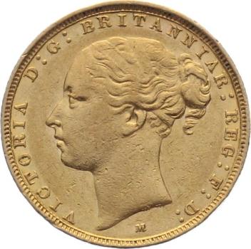 Australien 1 Sovereign 1882 M – Victoria – Gold – Melbourne