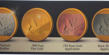 Preview: China 4er Set 1 Gramm Gold Panda 2016 - Gold Investment Prestige Set