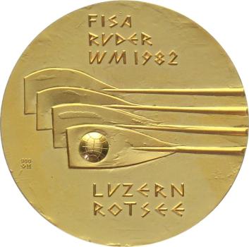 Preview: 1982 Hans Erni | Ruder WM auf dem Rotsee, Luzern