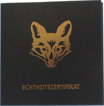 Preview: FIDSCHI FIJI 5 DOLLARS 2018 "BRILLANT ANIMAL MASK FOX - FUCHS"