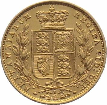 Preview: Australien 1 Sovereign 1879 S - Viktoria, Shield