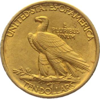 Preview: USA 10 $ 1907 o. Mzz. - Indianer