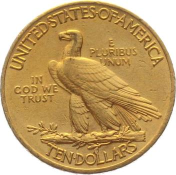 Preview: USA 10 $ 1912 o. Mzz. - Indianer