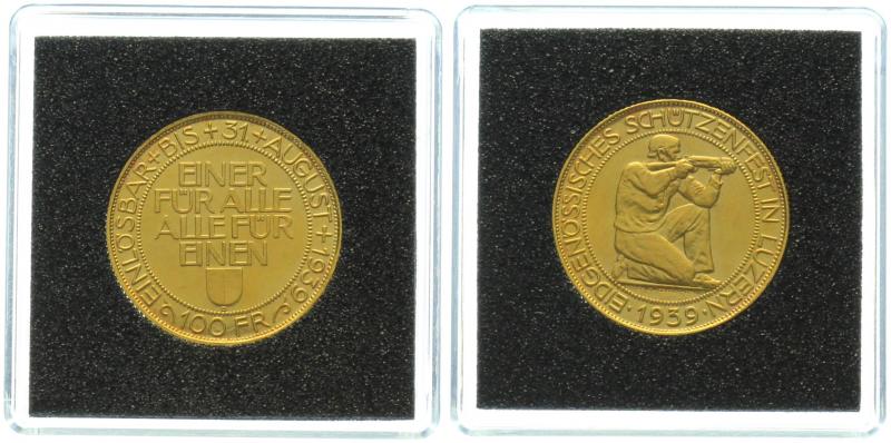 Münzenkapsel "Carrée" 27 mm | 4er Pack