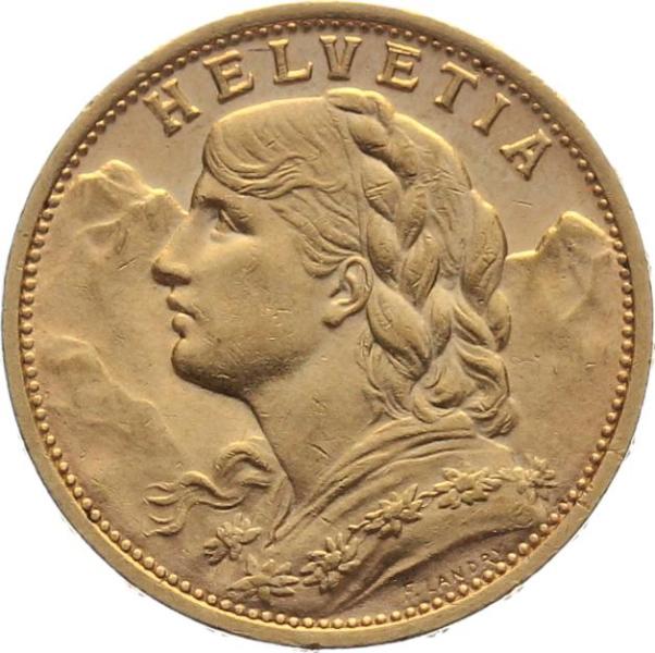 20 Franken 1903 B - Vreneli RAR