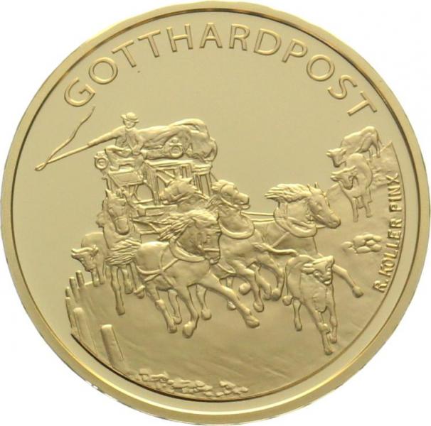 50 Franken 2013 Gotthardpost