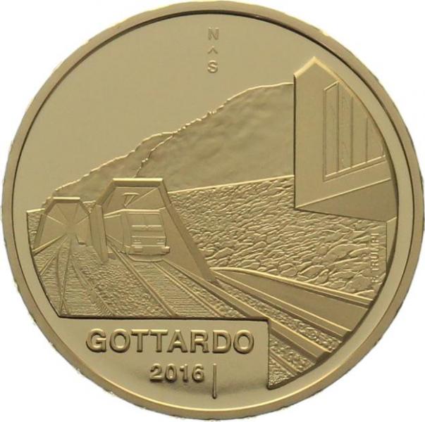 50 Franken 2016 Gottardo 2016