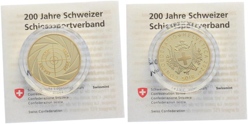 50 Franken 2024 200 Jahre SSV