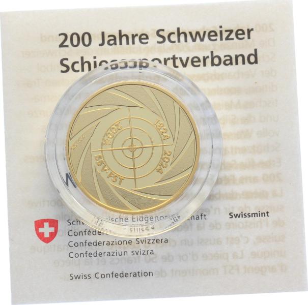 50 Franken 2024 200 Jahre SSV