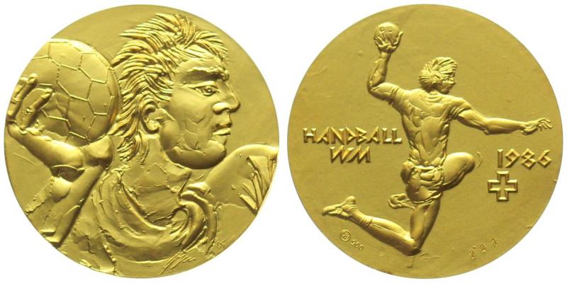 1986 Hans Erni | Handball Weltmeisterschaft