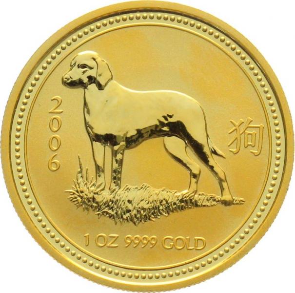 Australien 100 Dollars Lunar I - 1 Unze Feingold