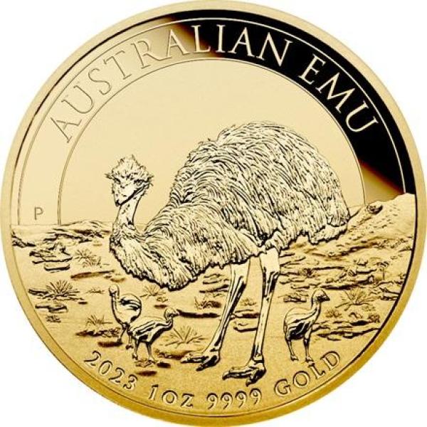 Australien 100 Dollars Emu - 1 Unze Feingold