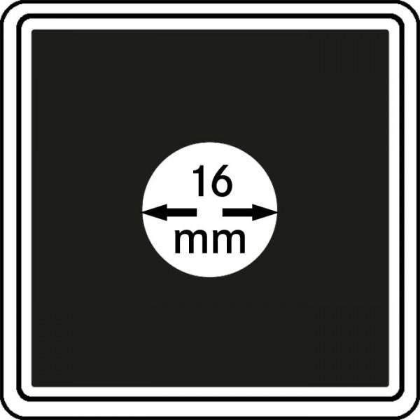 Münzenkapsel "Carrée" 16 mm | 4er Pack