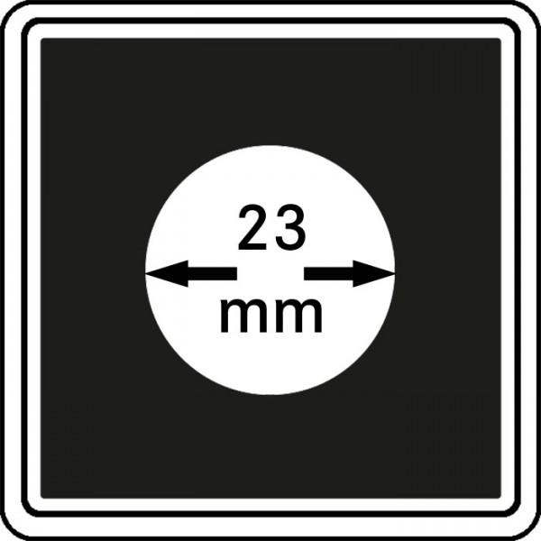 Münzenkapsel "Carrée" 23 mm | 4er Pack