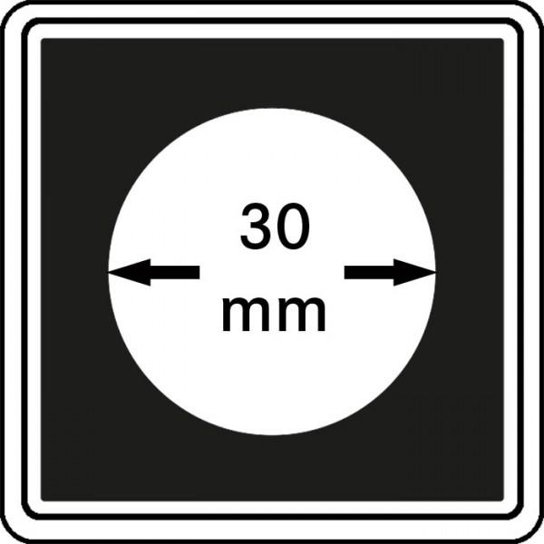 Münzenkapsel "Carrée" 30 mm | 4er Pack