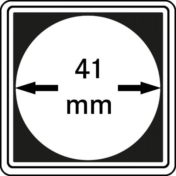Münzenkapsel "Carrée" 41 mm | 4er Pack