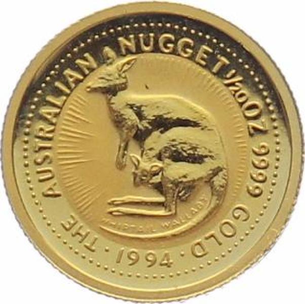 Australien 5 Dollars 1994 Känguru - 1/20 Unze Feingold