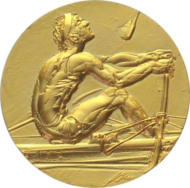 1982 Hans Erni | Ruder WM auf dem Rotsee, Luzern