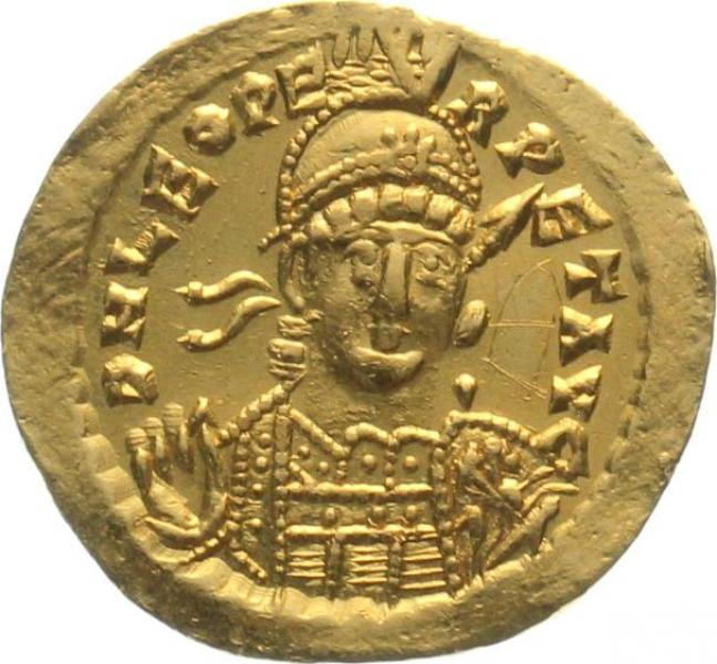 Solidus des Leo I. 462-466 n.Chr.