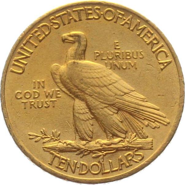 USA 10 $ 1912 o. Mzz. - Indianer