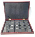 Münzenetui Carrée "de Luxe" für 20 Stück 250 Franken 1991, 700 J. Eidgenossenschaft