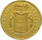 Solothurn Doppelduplone 1797 Krieger