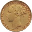 Australien 1 Sovereign 1877 M - Königin Viktoria