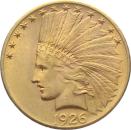 USA 10 $ 1926 o. Mzz. - Indianer